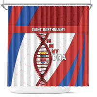 Saint Barthelemy Is In My DNA Shower Curtain - Wonder Print Shop