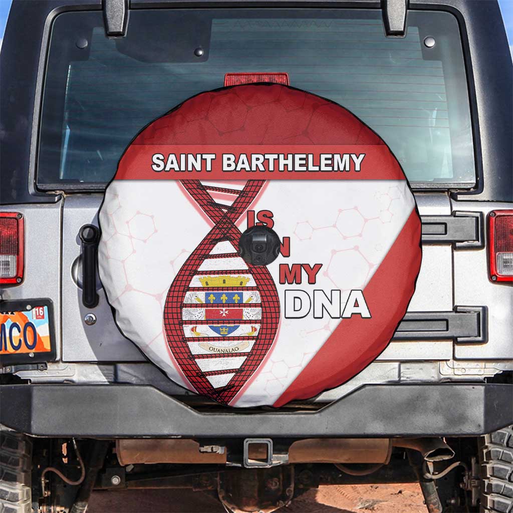 Saint Barthelemy Is In My DNA Spare Tire Cover - Wonder Print Shop