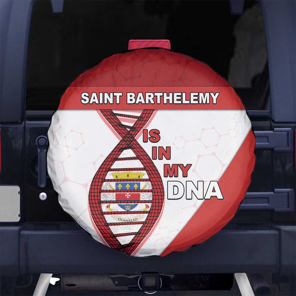 Saint Barthelemy Is In My DNA Spare Tire Cover - Wonder Print Shop