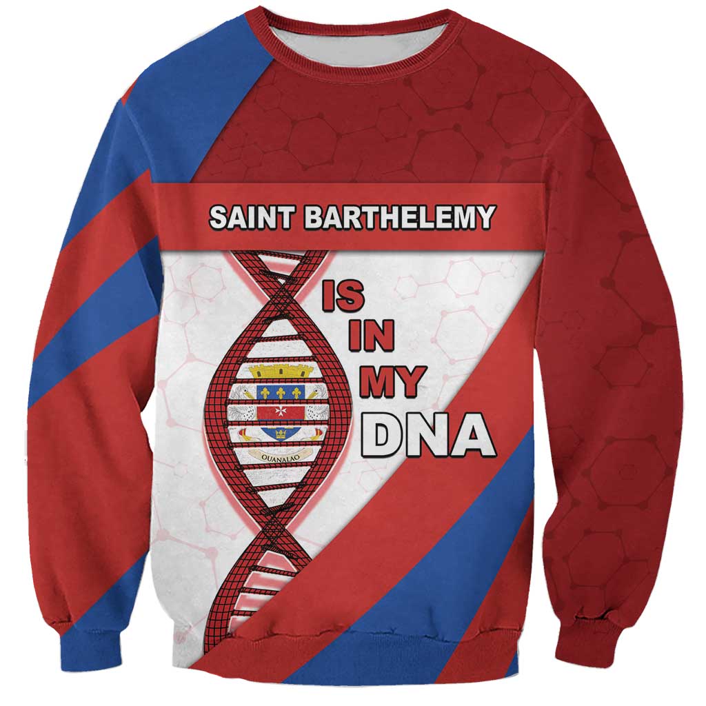 Saint Barthelemy Is In My DNA Sweatshirt - Wonder Print Shop