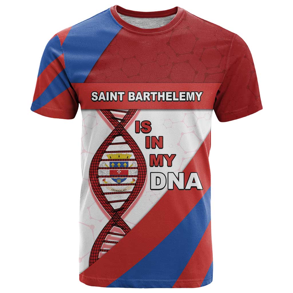 Saint Barthelemy Is In My DNA T Shirt - Wonder Print Shop