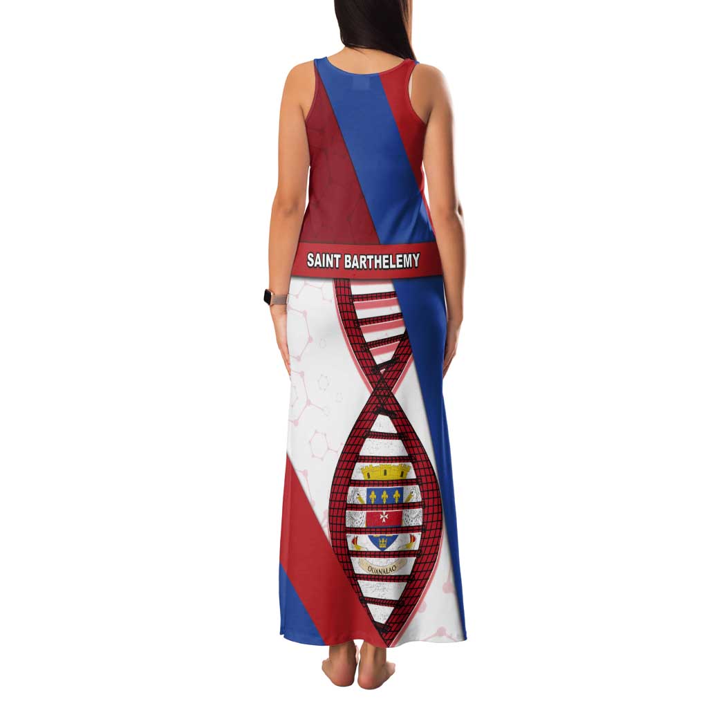Saint Barthelemy Is In My DNA Tank Maxi Dress - Wonder Print Shop