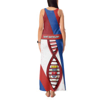 Saint Barthelemy Is In My DNA Tank Maxi Dress - Wonder Print Shop