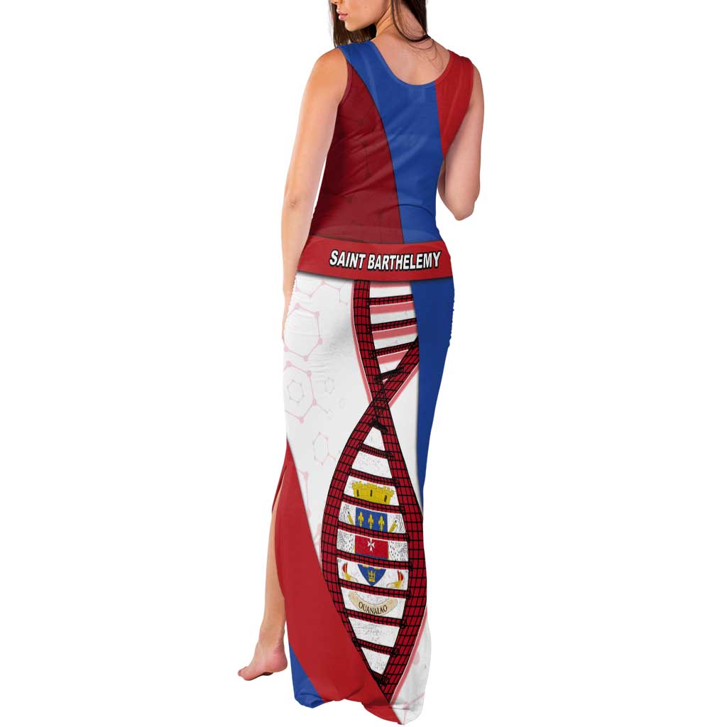 Saint Barthelemy Is In My DNA Tank Maxi Dress - Wonder Print Shop