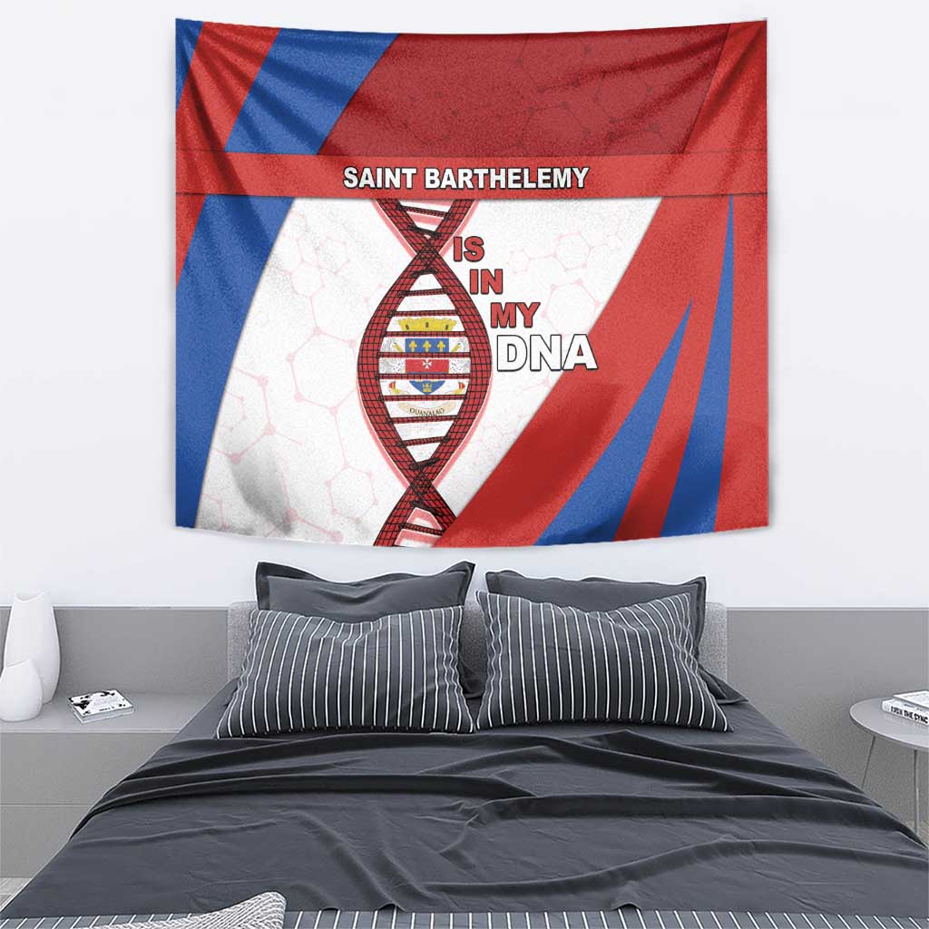 Saint Barthelemy Is In My DNA Tapestry - Wonder Print Shop