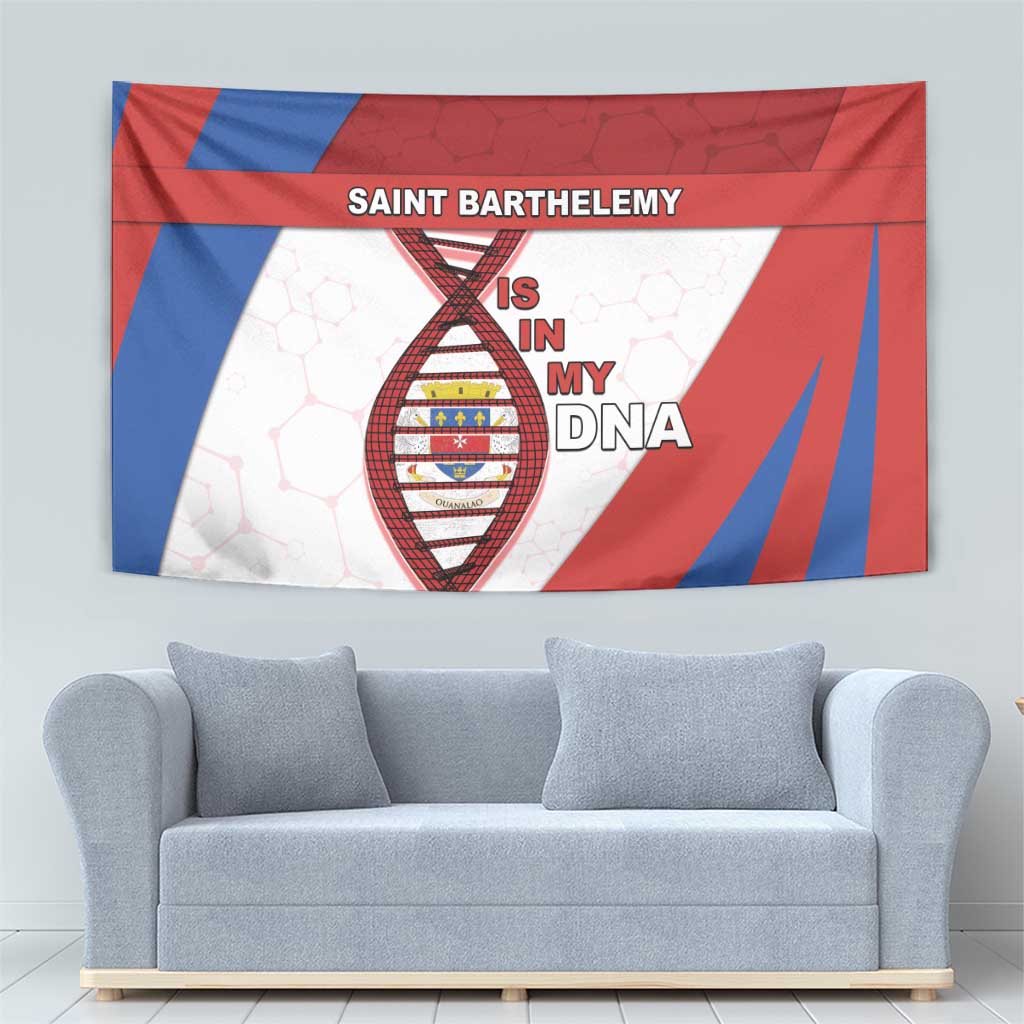 Saint Barthelemy Is In My DNA Tapestry - Wonder Print Shop