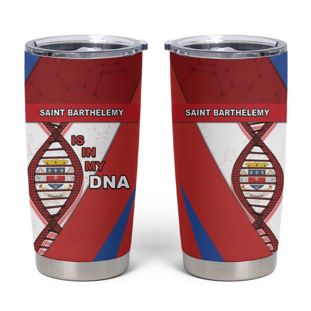 Saint Barthelemy Is In My DNA Tumbler Cup - Wonder Print Shop