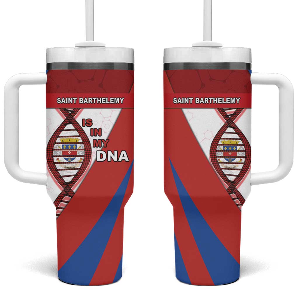 Saint Barthelemy Is In My DNA Tumbler With Handle - Wonder Print Shop