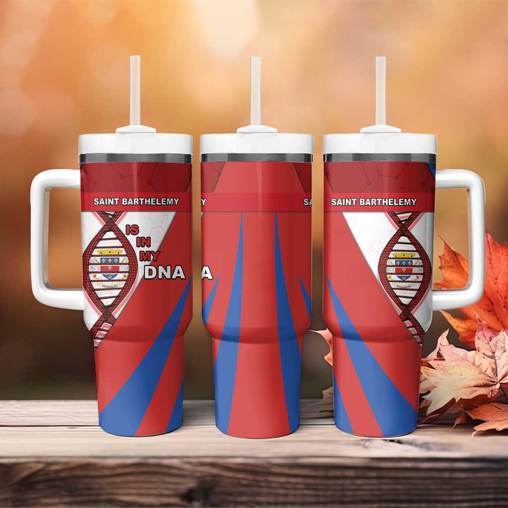 Saint Barthelemy Is In My DNA Tumbler With Handle - Wonder Print Shop