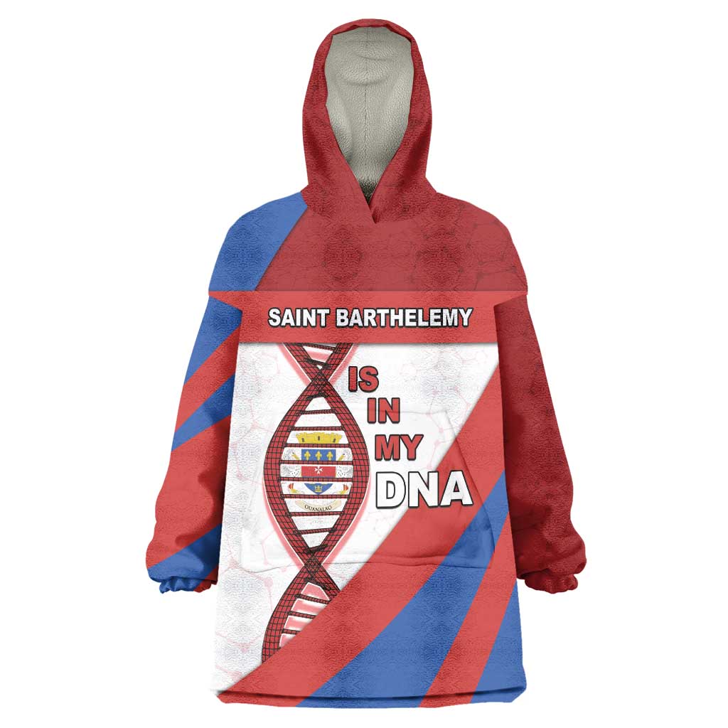 Saint Barthelemy Is In My DNA Wearable Blanket Hoodie - Wonder Print Shop