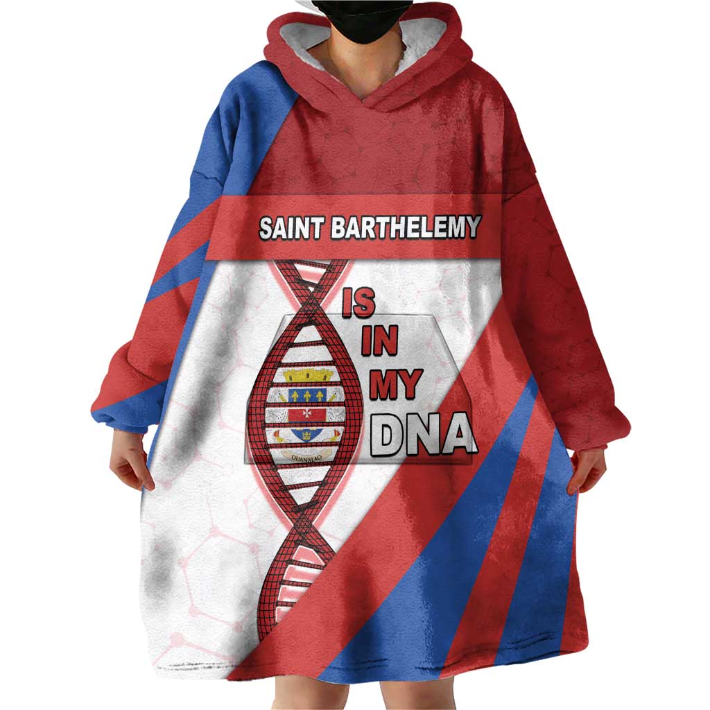 Saint Barthelemy Is In My DNA Wearable Blanket Hoodie - Wonder Print Shop
