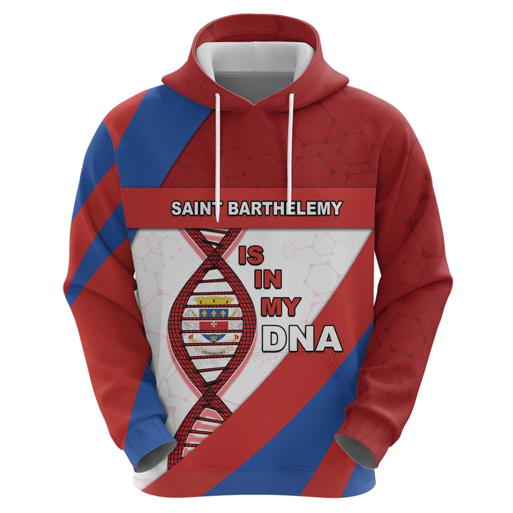 Saint Barthelemy Is In My DNA Zip Hoodie - Wonder Print Shop