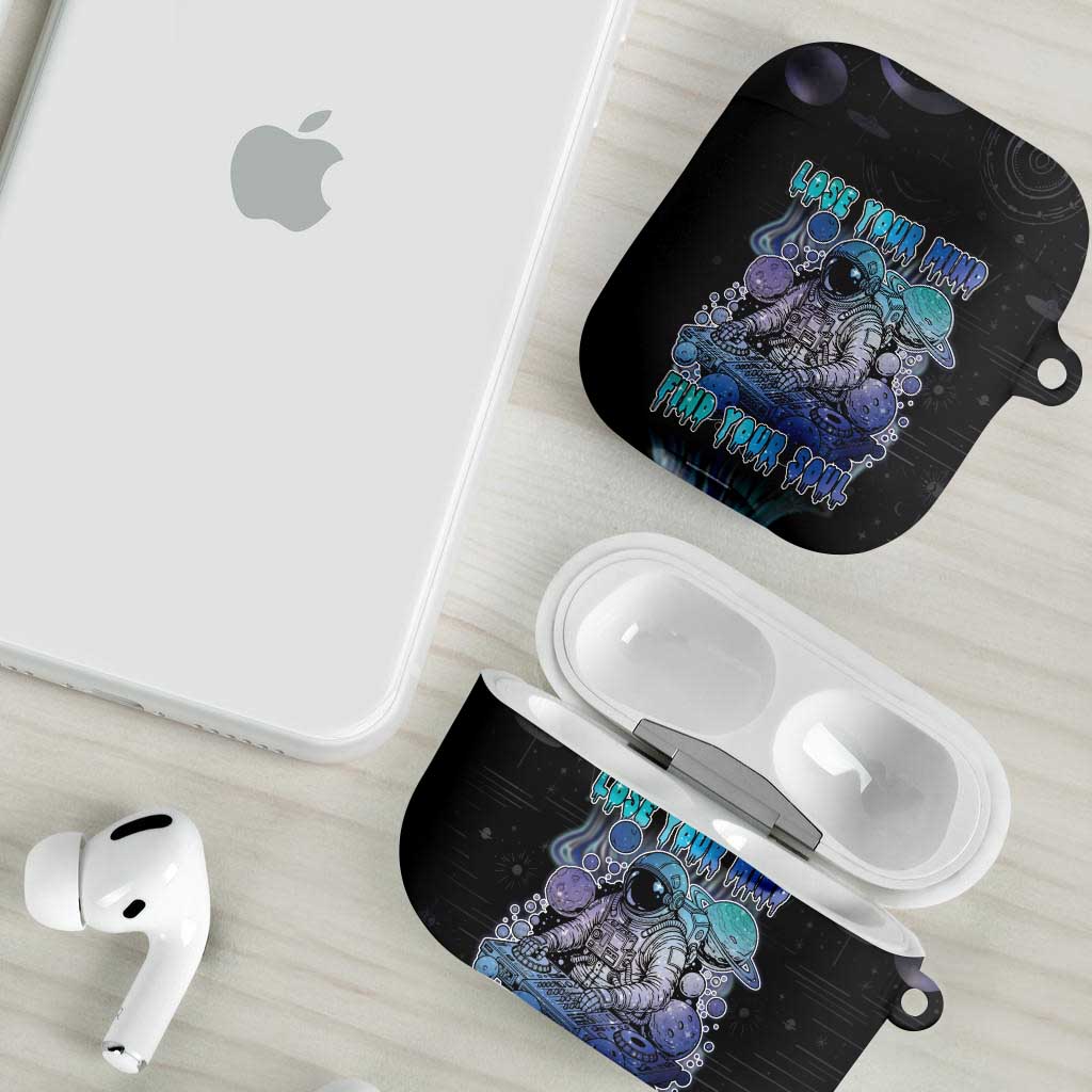 Astronaut AirPods Case Love Your Mind Find Your Soul - Wonder Print Shop