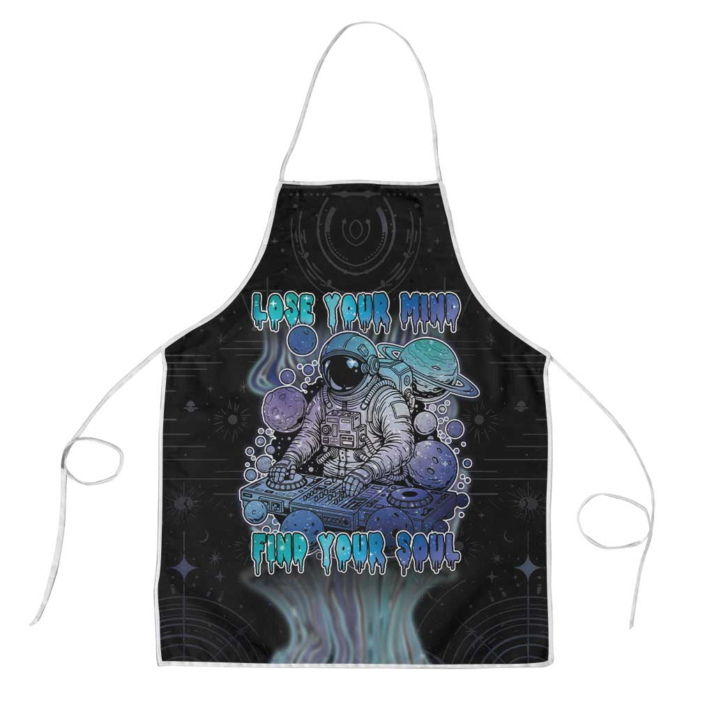 Astronaut Apron Love Your Mind Find Your Soul - Wonder Print Shop