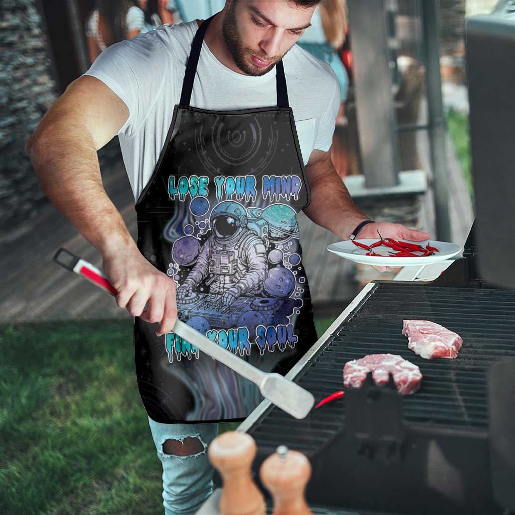 Astronaut Apron Love Your Mind Find Your Soul - Wonder Print Shop