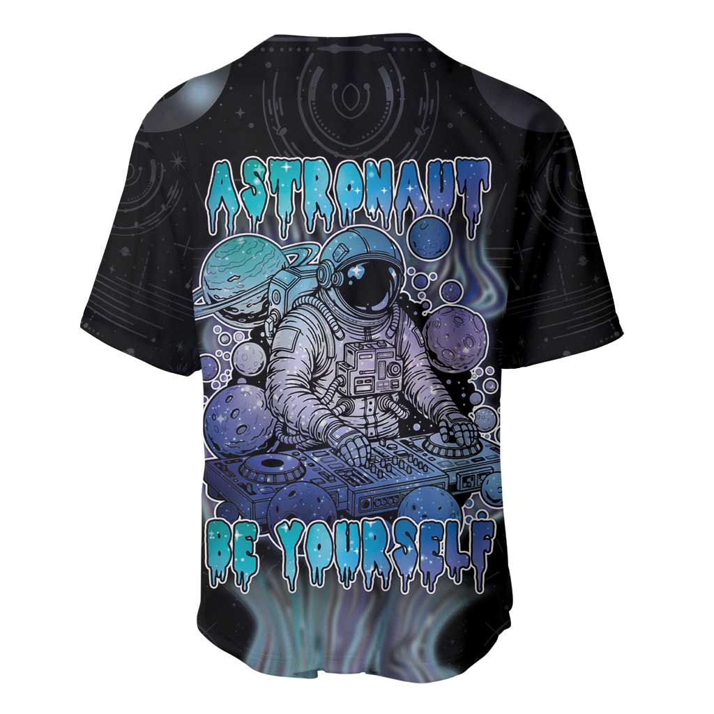 Astronaut Baseball Jersey Love Your Mind Find Your Soul - Wonder Print Shop