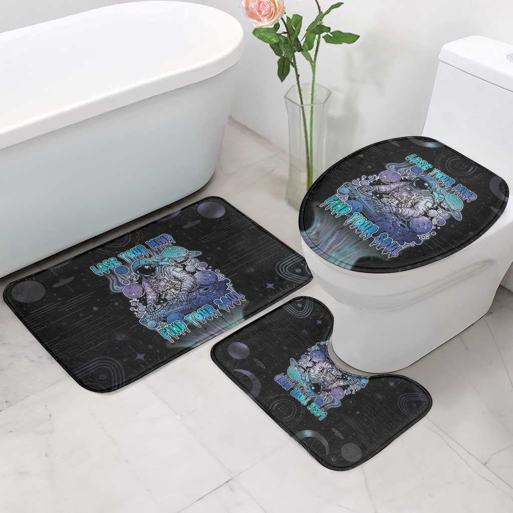 Astronaut Bathroom Set Love Your Mind Find Your Soul - Wonder Print Shop