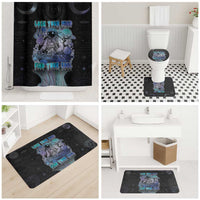 Astronaut Bathroom Set Love Your Mind Find Your Soul - Wonder Print Shop