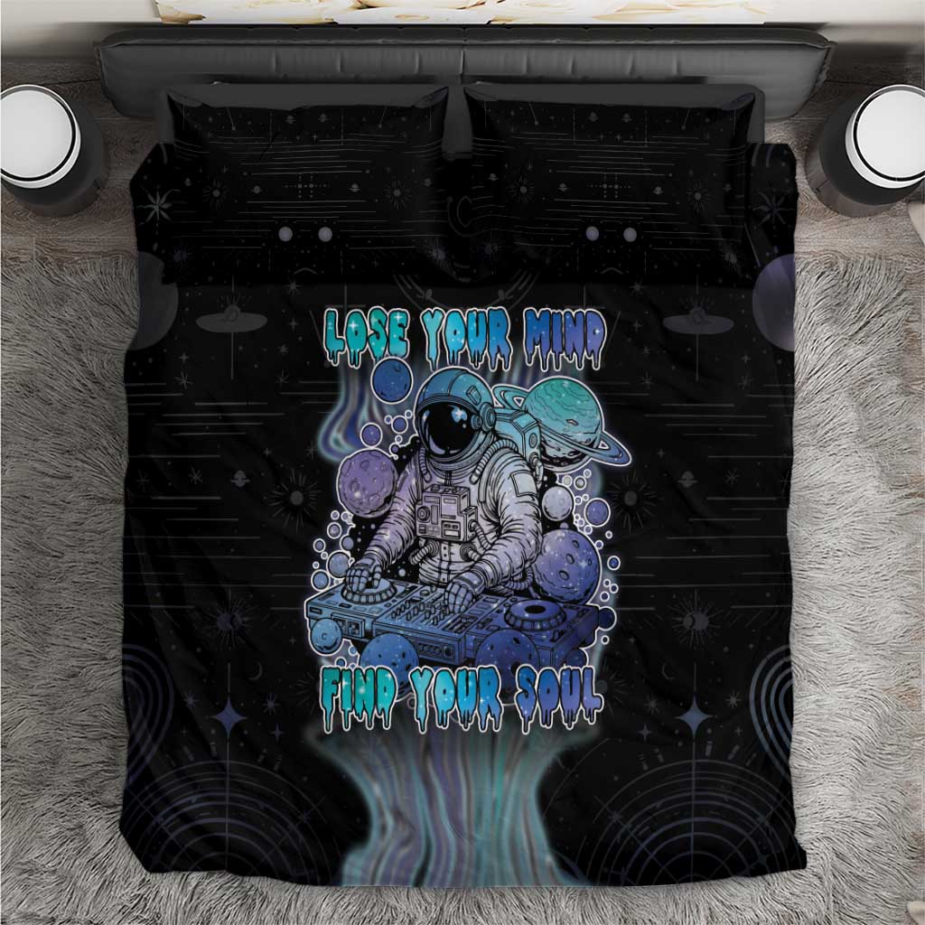 Astronaut Bedding Set Love Your Mind Find Your Soul - Wonder Print Shop