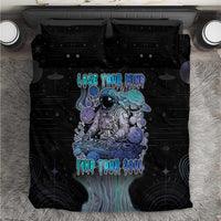 Astronaut Bedding Set Love Your Mind Find Your Soul - Wonder Print Shop