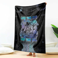 Astronaut Blanket Love Your Mind Find Your Soul - Wonder Print Shop