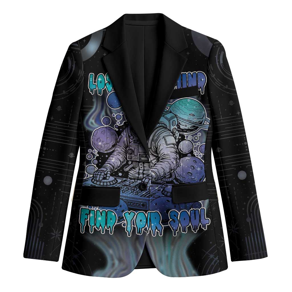 Astronaut Blazer Love Your Mind Find Your Soul - Wonder Print Shop