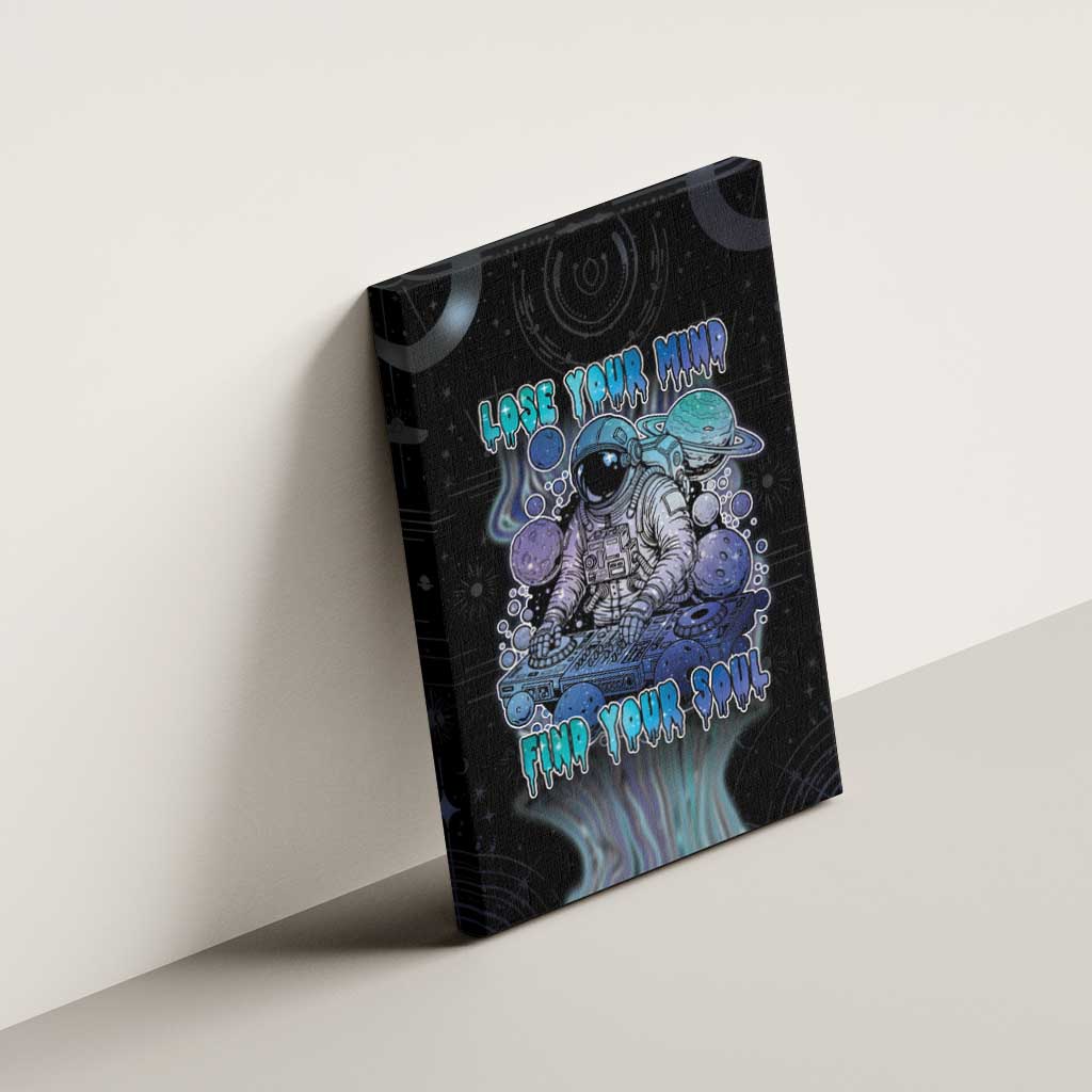 Astronaut Canvas Wall Art Love Your Mind Find Your Soul - Wonder Print Shop