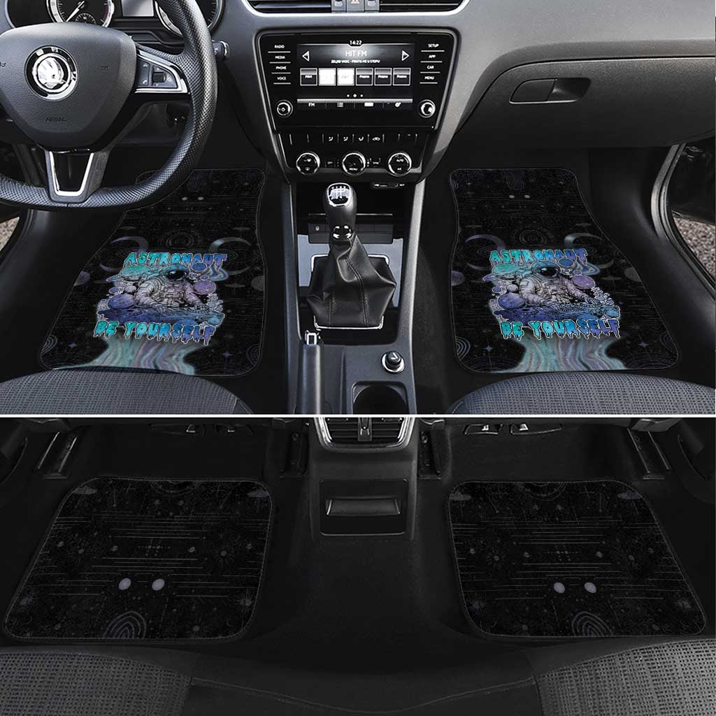 Astronaut Car Mats Love Your Mind Find Your Soul - Wonder Print Shop