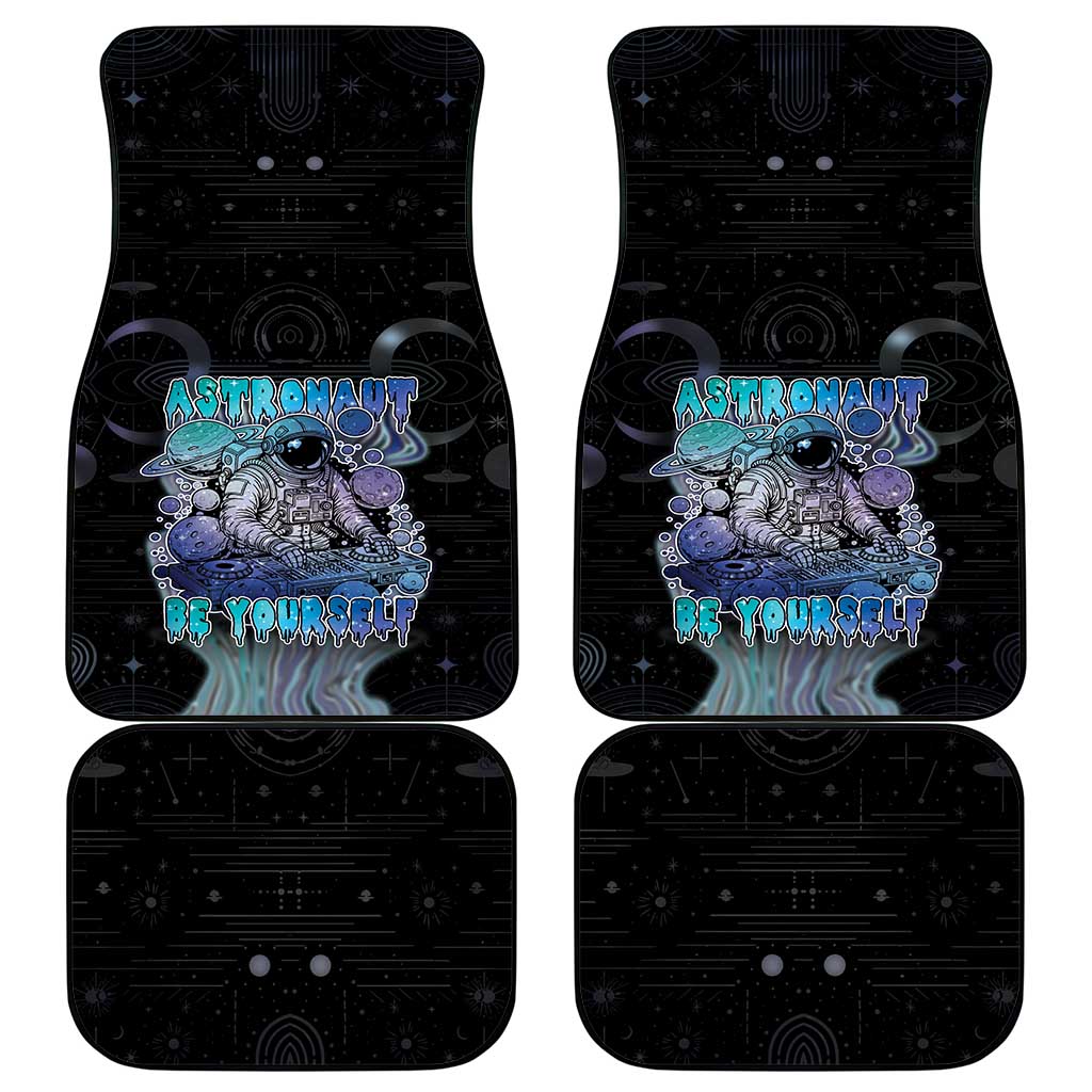 Astronaut Car Mats Love Your Mind Find Your Soul - Wonder Print Shop