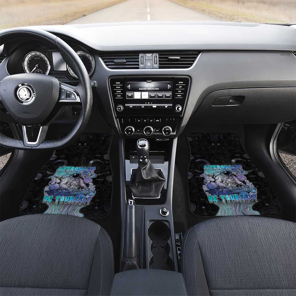 Astronaut Car Mats Love Your Mind Find Your Soul - Wonder Print Shop