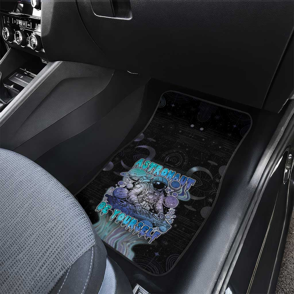 Astronaut Car Mats Love Your Mind Find Your Soul - Wonder Print Shop