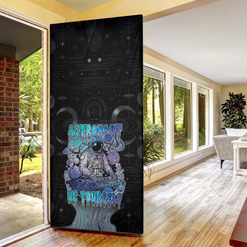 Astronaut Door Cover Love Your Mind Find Your Soul - Wonder Print Shop