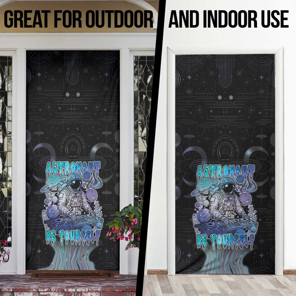 Astronaut Door Cover Love Your Mind Find Your Soul - Wonder Print Shop