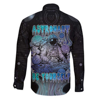 Astronaut Family Matching Long Sleeve Bodycon Dress and Hawaiian Shirt Love Your Mind Find Your Soul - Wonder Print Shop