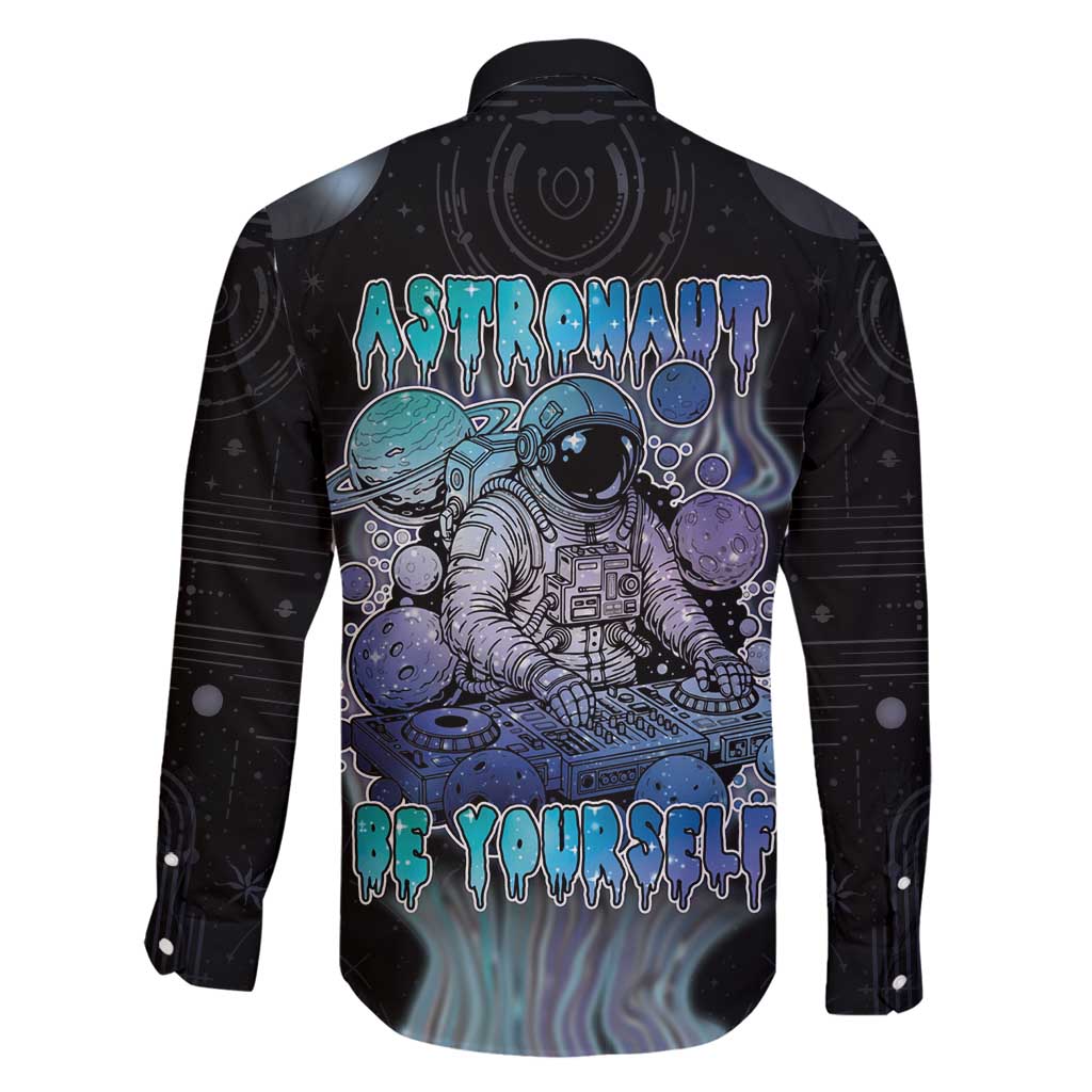 Astronaut Family Matching Off Shoulder Maxi Dress and Hawaiian Shirt Love Your Mind Find Your Soul - Wonder Print Shop