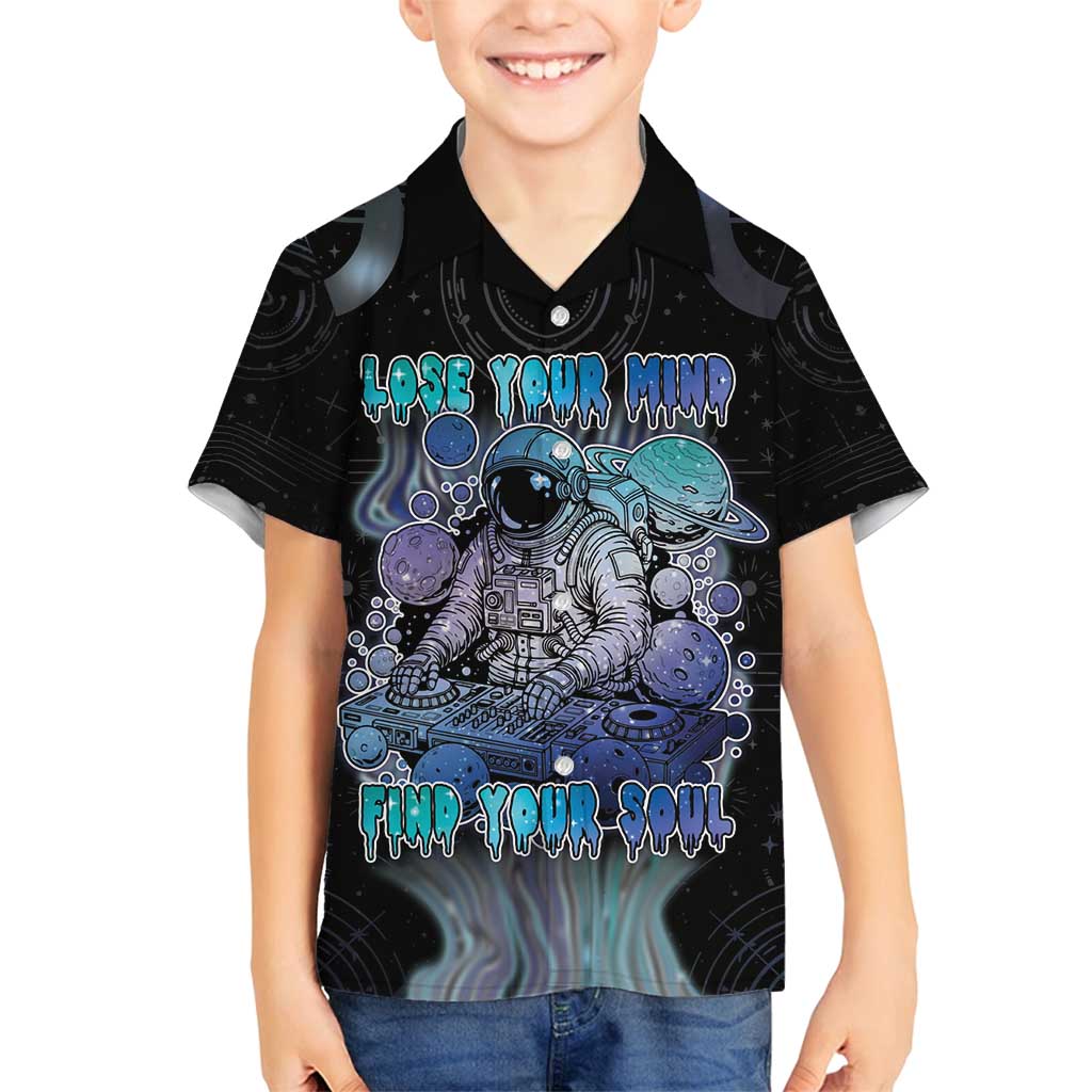Astronaut Family Matching Puletasi and Hawaiian Shirt Love Your Mind Find Your Soul - Wonder Print Shop