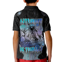 Astronaut Kid Polo Shirt Love Your Mind Find Your Soul - Wonder Print Shop