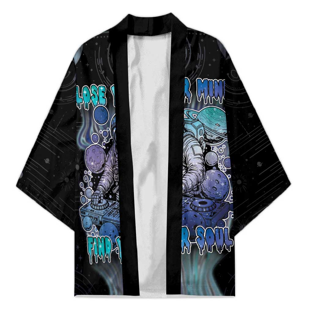 Astronaut Kimono Love Your Mind Find Your Soul - Wonder Print Shop