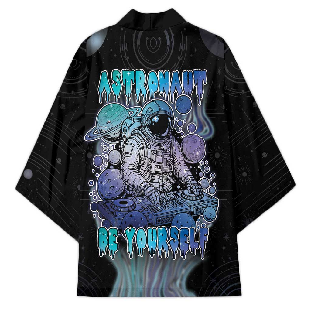 Astronaut Kimono Love Your Mind Find Your Soul - Wonder Print Shop