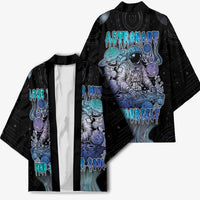 Astronaut Kimono Love Your Mind Find Your Soul - Wonder Print Shop