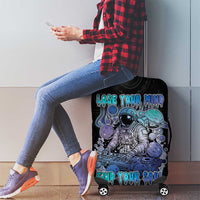 Astronaut Luggage Cover Love Your Mind Find Your Soul - Wonder Print Shop