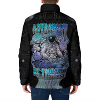 Astronaut Padded Jacket Love Your Mind Find Your Soul - Wonder Print Shop