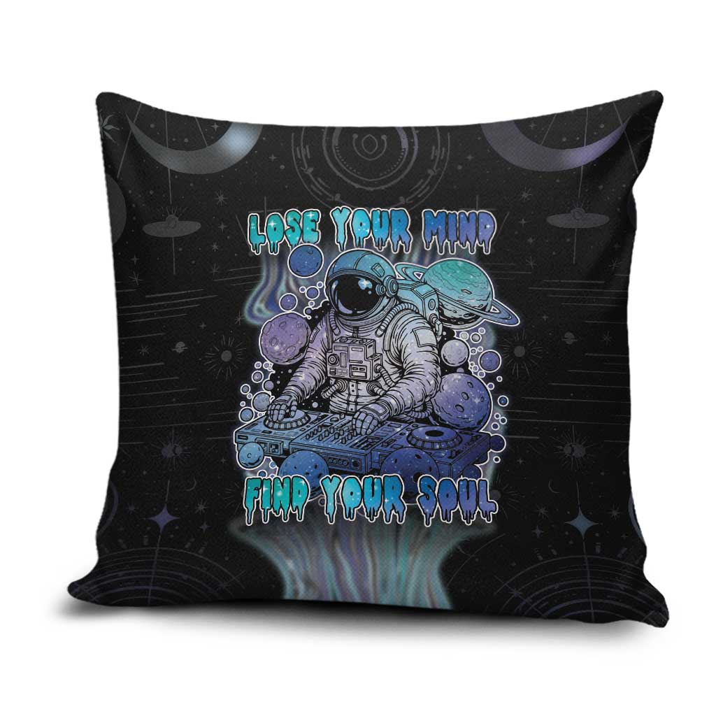 Astronaut Pillow Cover Love Your Mind Find Your Soul - Wonder Print Shop