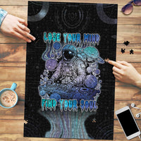 Astronaut Puzzle Love Your Mind Find Your Soul - Wonder Print Shop