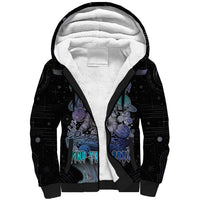 Astronaut Sherpa Hoodie Love Your Mind Find Your Soul - Wonder Print Shop