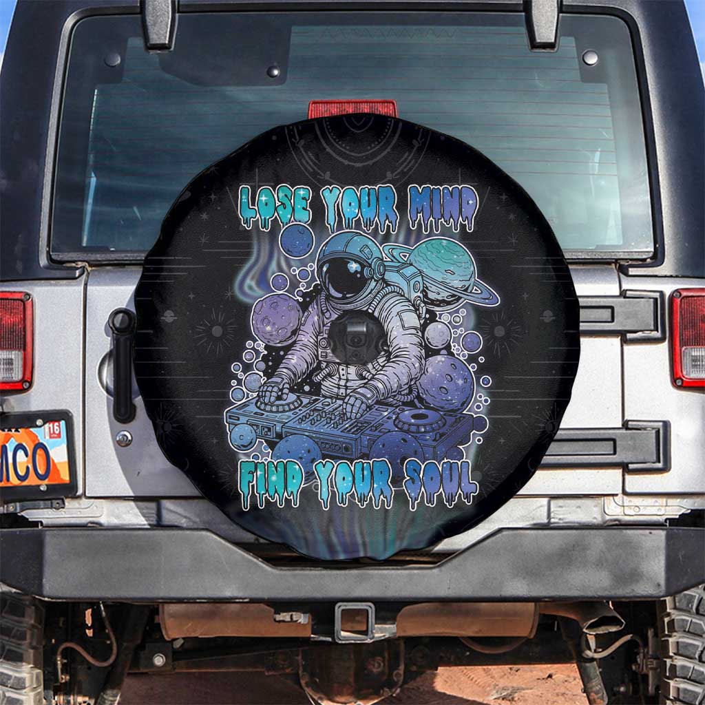 Astronaut Spare Tire Cover Love Your Mind Find Your Soul - Wonder Print Shop