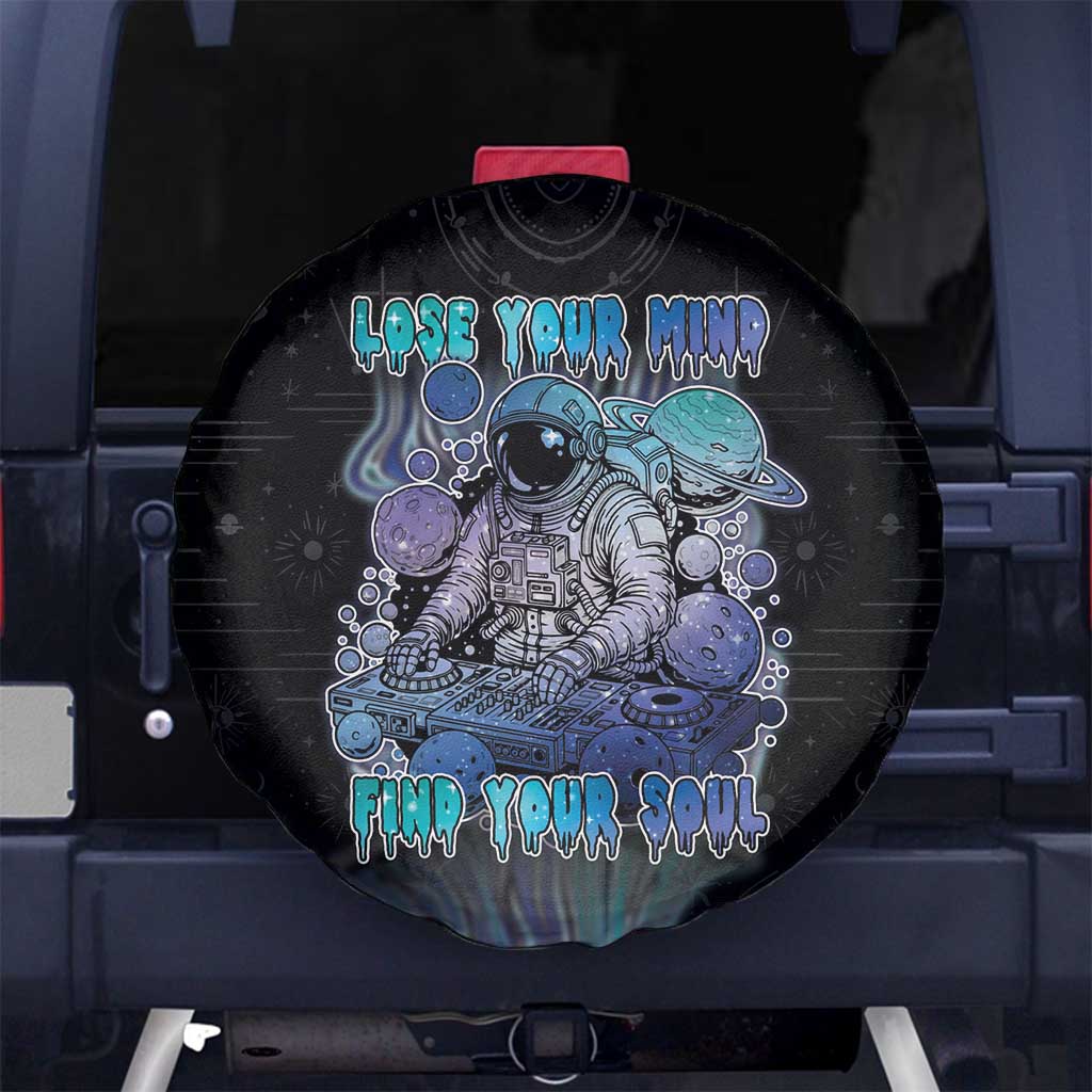 Astronaut Spare Tire Cover Love Your Mind Find Your Soul - Wonder Print Shop