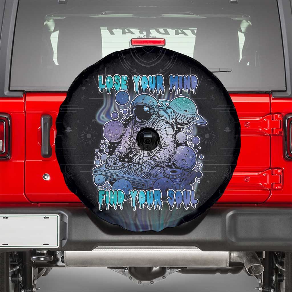 Astronaut Spare Tire Cover Love Your Mind Find Your Soul - Wonder Print Shop