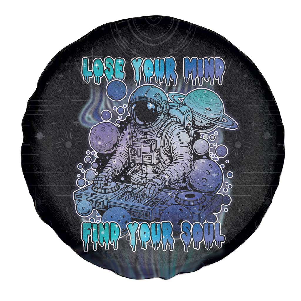 Astronaut Spare Tire Cover Love Your Mind Find Your Soul - Wonder Print Shop