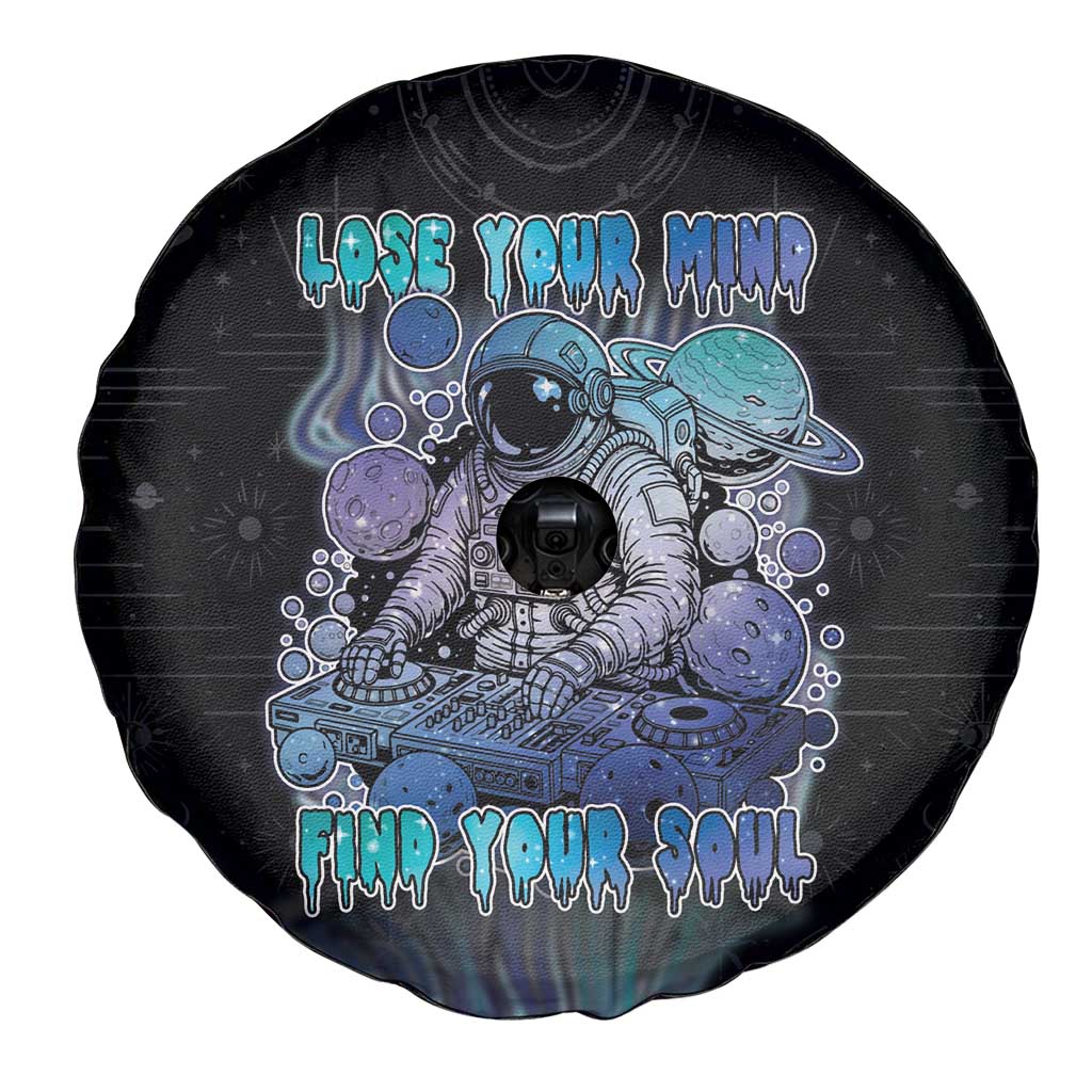 Astronaut Spare Tire Cover Love Your Mind Find Your Soul - Wonder Print Shop